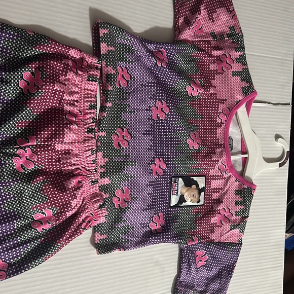 Nickelodeon That Girl Lay Lay Crop Top 2 Piece Pajama Set Size S 6X - Picture 2 of 5